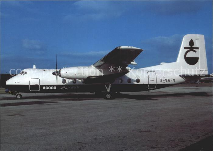 Flugzeuge Zivil HP Dart Herald 401 G-BEYE c/n 401 Agoco Group
