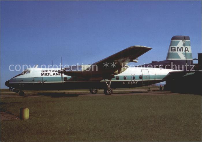 Flugzeuge Zivil HP Dart Herald 214 G-BAVX c/n 194 Briti