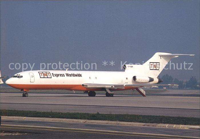 Flugzeuge Zivil Sterling European Airways TNT Express Worldwide colours Boeing 7