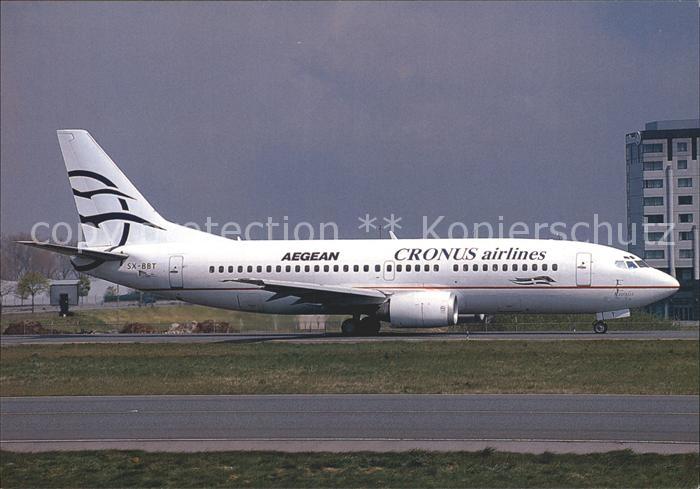 Flugzeuge Zivil Aegean Cronus Airlines Boeing 737-33A SX-BBT