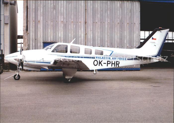 Flugzeuge Zivil Richmond A.S. Walachia Air Force Beech Baron 58P OK-PHR