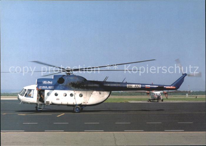 Hubschrauber Helikopter Tech-Mont Helicopter Mil MI-8 OM-AXZ