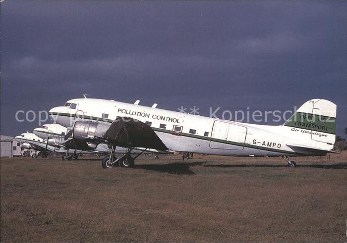 Flugzeuge Zivil Air Atlantique Pollution Control DC-3C G-AMPO c/n 33185