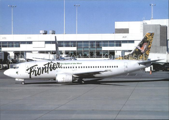 Flugzeuge Zivil Frontier Airlines Bambi-tail Boeing 737-300 N311FL