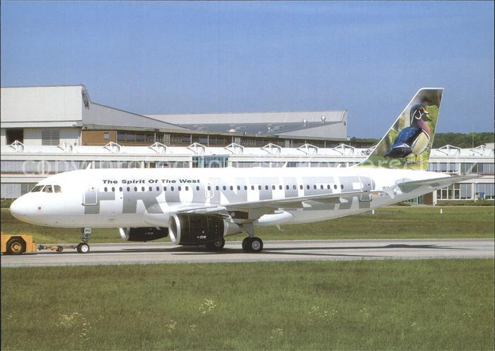 Flugzeuge Zivil Frontier Duck-tail Airbus 319-111 D-AVYM