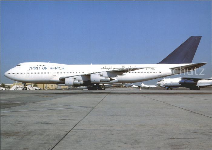 Flugzeuge Zivil Spirit of Africa Boeing 747-246B ST-AQL