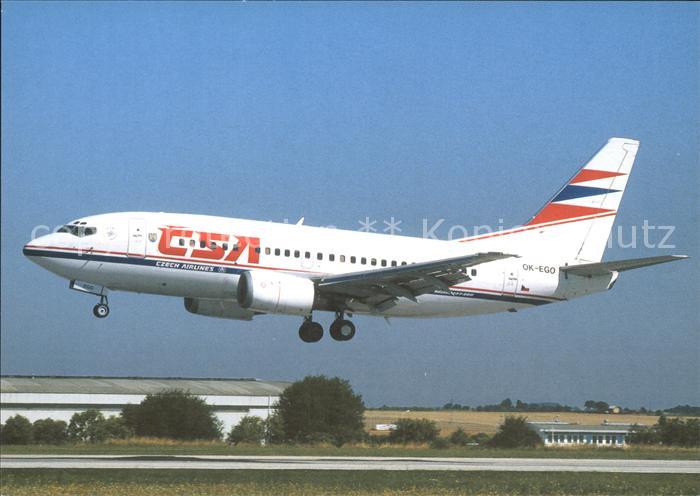 Flugzeuge Zivil CSA Boeing 737-55S OK-EGO cn 28475
