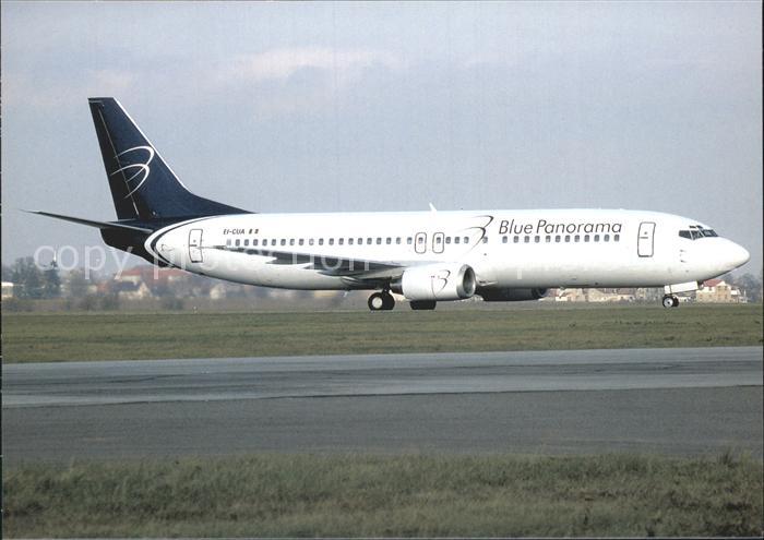 Flugzeuge Zivil Blue Panorama Boeing 737-4K5 EI-CUI