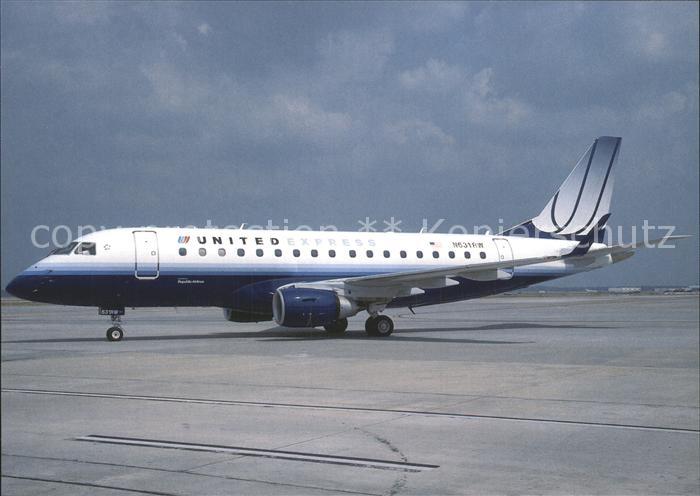 Flugzeuge Zivil United Express Embraer ERJ-170 N631RW Cn 007