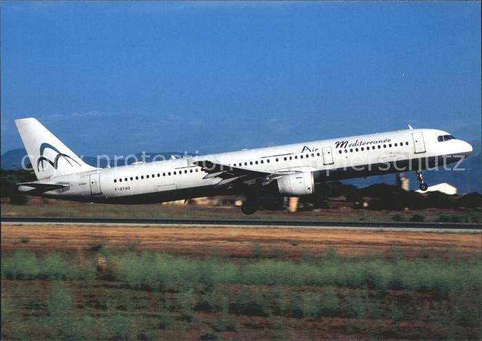 Flugzeuge Zivil Air Mediterranee A321-111 F-GYAO c/n 642