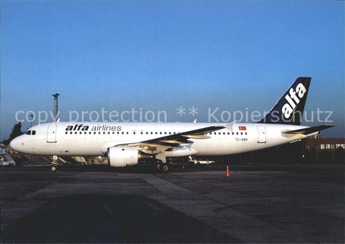 Flugzeuge Zivil Alfa Airlines A320-212 TC-ABH c/n 345