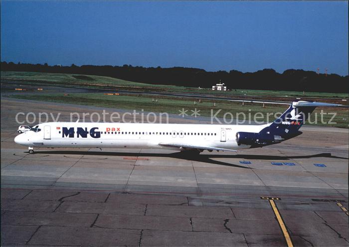 Flugzeuge Zivil MNG PAX MD-82 TC-MNS c/n 48098
