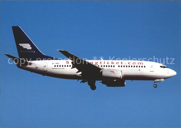 Flugzeuge Zivil Stelingticket.com B-737-7L9 OY-MRK c/n 28012