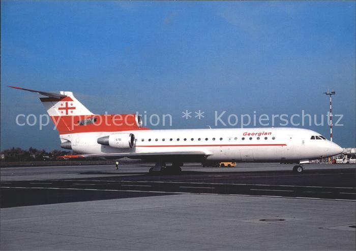 Flugzeuge Zivil Georgian Air Zena Yak-42 4L-TGG