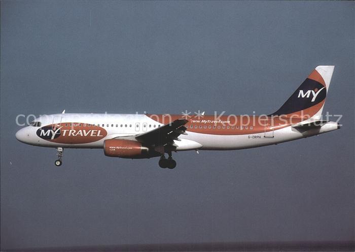Flugzeuge Zivil My Travel Airbus A320 G-CRPH