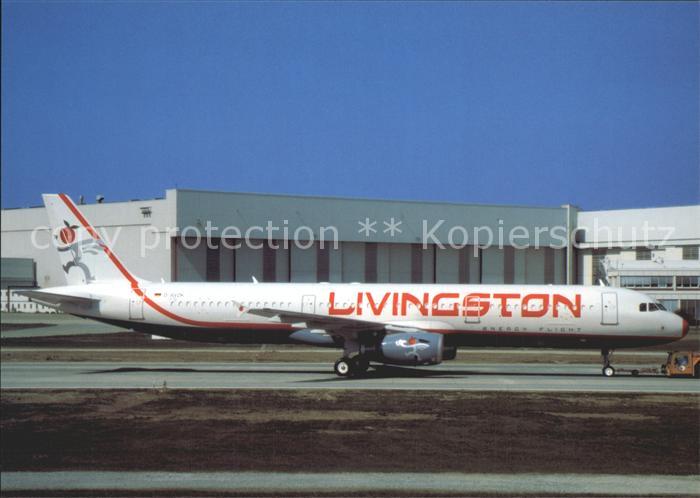Flugzeuge Zivil Livingston A321-232 D-AVZK c/n 1970