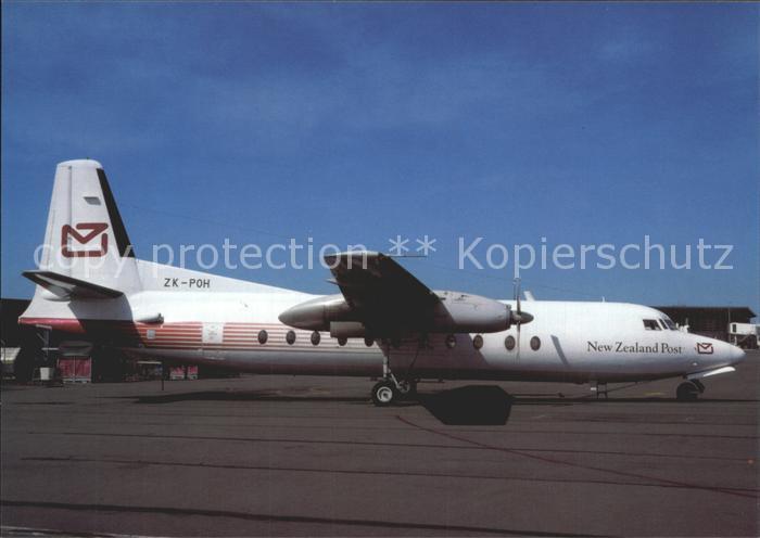 Flugzeuge Zivil New Zealand Post F-27-500 ZK-POH c/n 10680