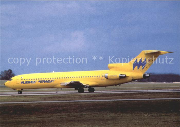 Flugzeuge Zivil Hughes Air West Boeing 727-2M7 N723RW c/n 21202/1221
