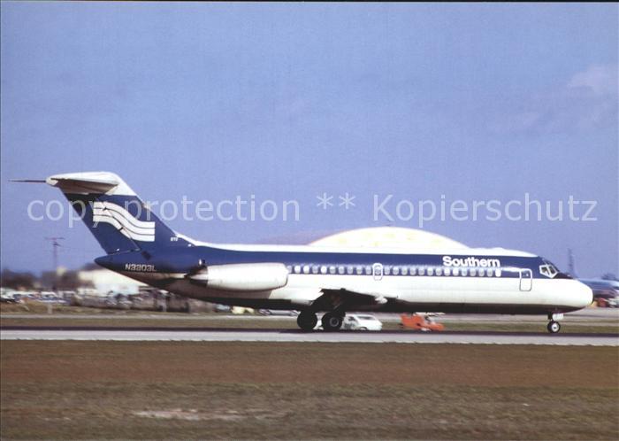 Flugzeuge Zivil Southern Airways McDDouglas DC-9-14 N3303L c/n 45698/5