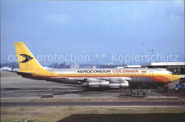 Flugzeuge Zivil Aerocondor Colombia Boeing 707-123 HK-1942 c/n 17643/42