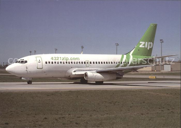 Flugzeuge Zivil Zip 4321zip.com Boeing 737-200 C-GWPW