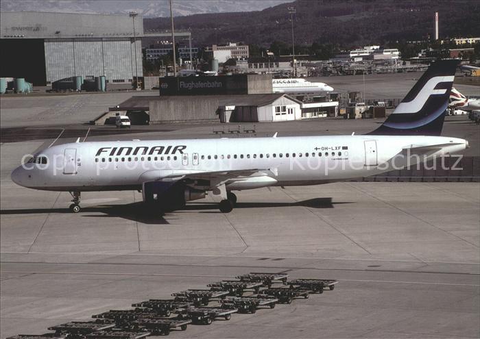 Flugzeuge Zivil Finnair Airbus A320 OH-LXF