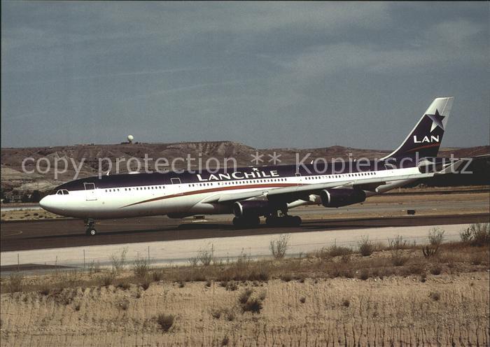Flugzeuge Zivil Lan Chile Airbus A340-300 CC-CQC