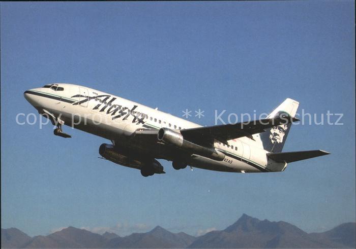 Flugzeuge Zivil Alaska Airlines Boeing 737-290C Advanced N742AS cn 23136/1032