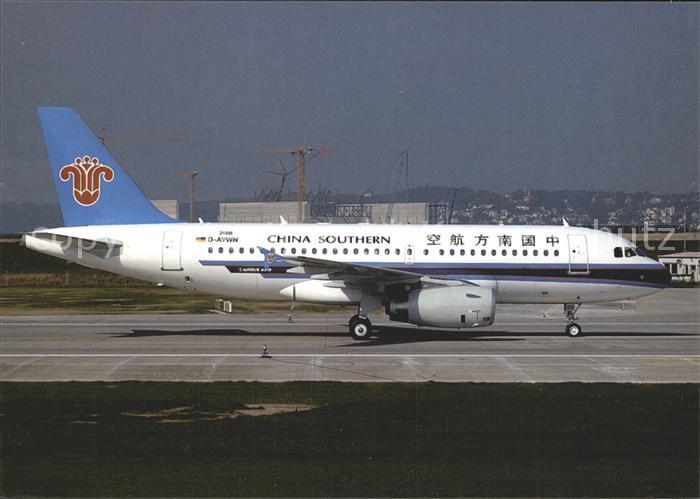 Flugzeuge Zivil China Southern Airlines Airbus Industrie A319-132 D-AVWN cn 2008