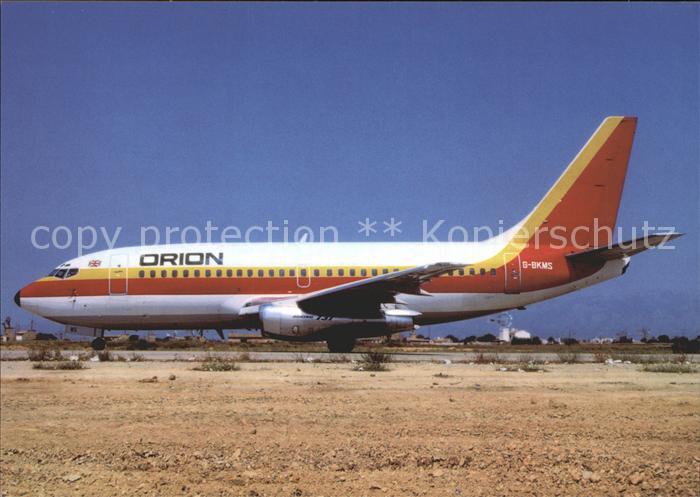 Flugzeuge Zivil Orion B-737-200 G-BKMS