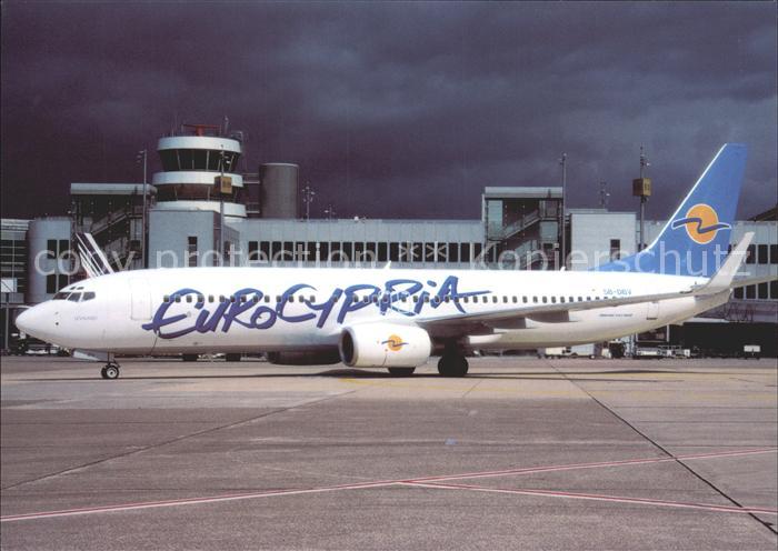 Flugzeuge Zivil Eurocypria Airliens B-737-8Q8 5B-DBV c/n 30671