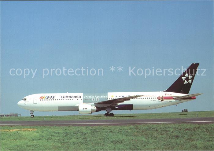 Flugzeuge Zivil SAS Star Alliance B-767-383 ER OY-KDH c/n 24358/263