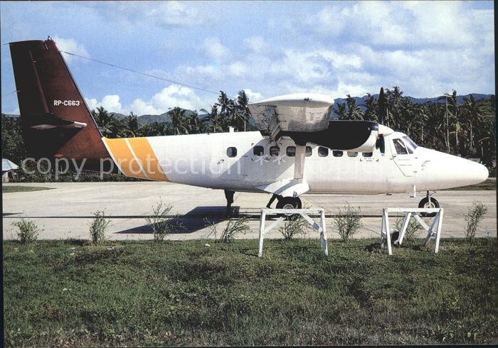 Flugzeuge Zivil Pacific Airways DHC 6-200 RP-C663 cn 208