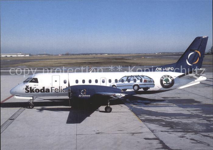 Flugzeuge Zivil Air Ostrava Saab SF340A OK-UFO cn 340A-141 Skoda
