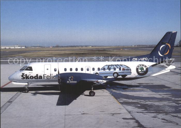 Flugzeuge Zivil Air Ostrava Saab SF340A OK-UFO cn 340A-141 Skoda