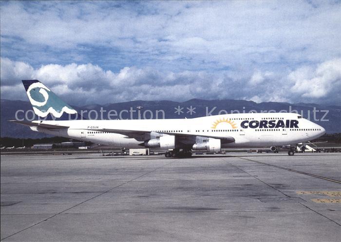 Flugzeuge Zivil Corsair Boeing 747-312 F-GSUN cn 23030