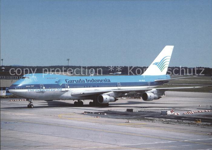 Flugzeuge Zivil Garuda Indonesia Boeing 747-206B PH-BUE cn 20399