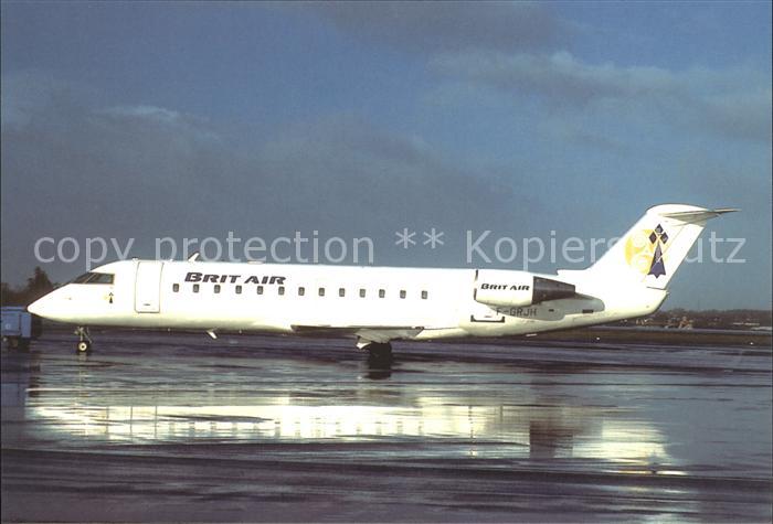 Flugzeuge Zivil Brit Air Canadair RJ. 100ER F-GRJH N/C-7162