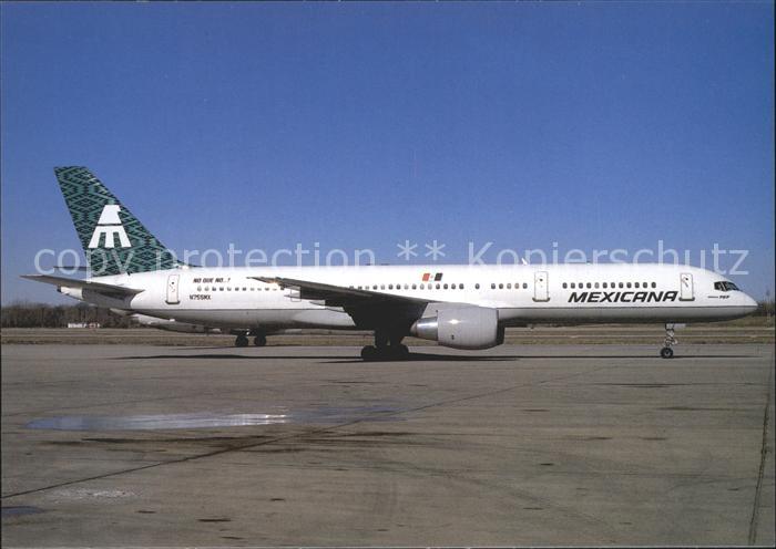Flugzeuge Zivil Mexicana B-757-2Q8 N755MX c/n 24964