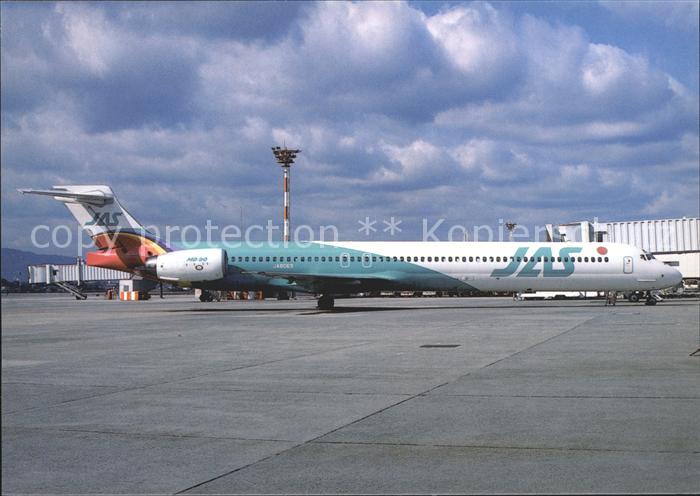 Flugzeuge Zivil Japan Air System MD-90-30 JA8069 c/n 53357