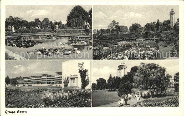Essen Ruhr Gruga Park Teilansichten