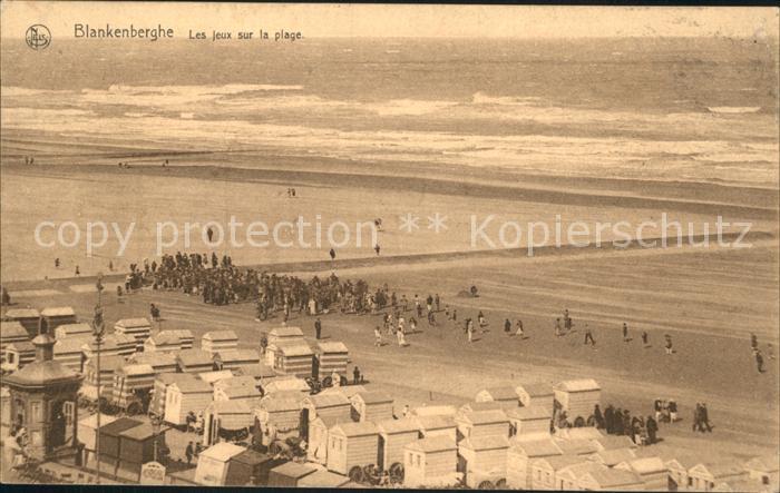 Blankenberghe Strandpartie