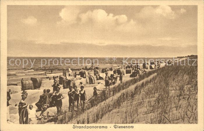 Dievenow Pommern Strandpartie Duene