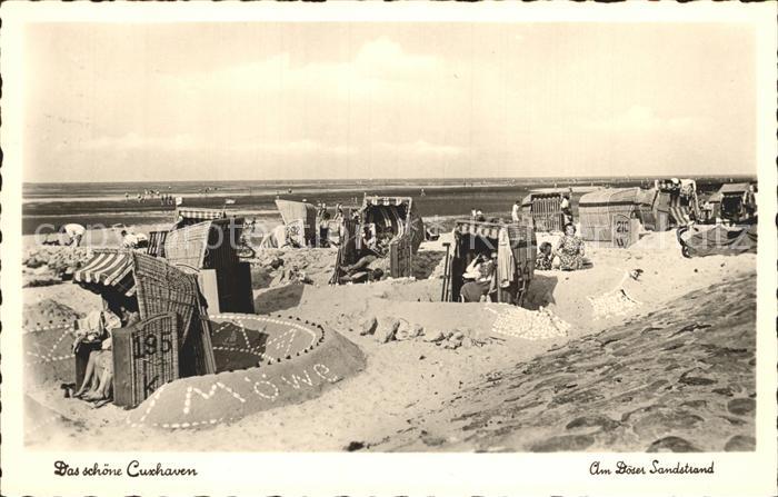Cuxhaven Nordseebad Am Doeser Sandstrand