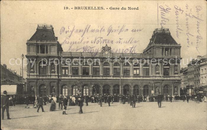 Bruxelles Bruessel Gare du Nord