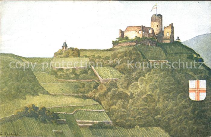 BERNKASTEL-KUES Berncastel Rheinland-Pfalz Burg Landshut