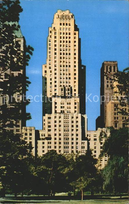 New York City Essex House Central Park