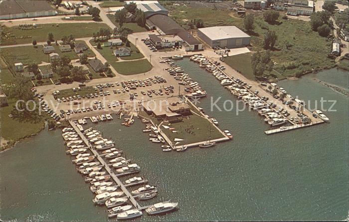 Sturgeon Bay Baudhuin Yacht Harbour Aerial view