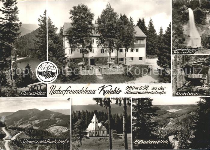 Kniebis Freudenstadt Glaswaldsee Sankenbacher Wasserfall Kastelstein Schwarzwald