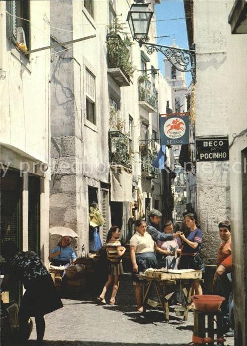 Lisboa Aspecto Tipico de Alfama